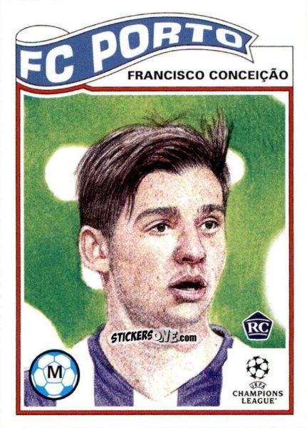 Cromo Francisco Conceição - Living Set Soccer 2022 n. 439 - Topps
