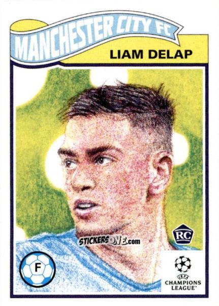 Cromo Liam Delap - Living Set Soccer 2022 n. 446 - Topps