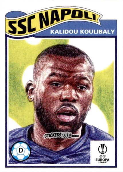 Cromo Kalidou Koulibaly - Living Set Soccer 2022 n. 447 - Topps