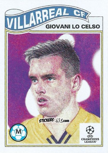 Cromo Giovani Lo Celso - Living Set Soccer 2022 n. 459 - Topps
