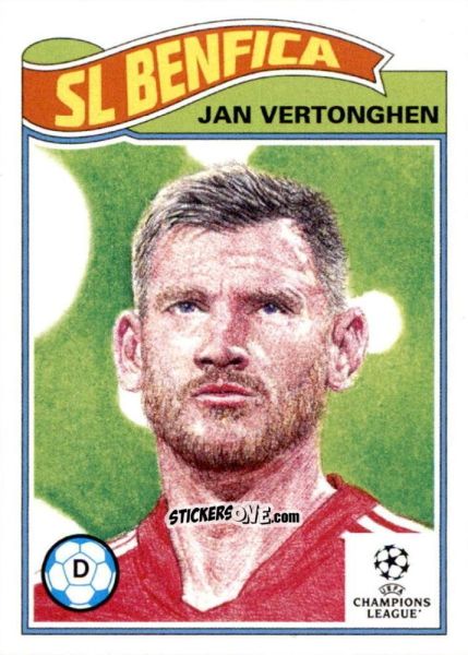 Cromo Jan Vertonghen - Living Set Soccer 2022 n. 460 - Topps