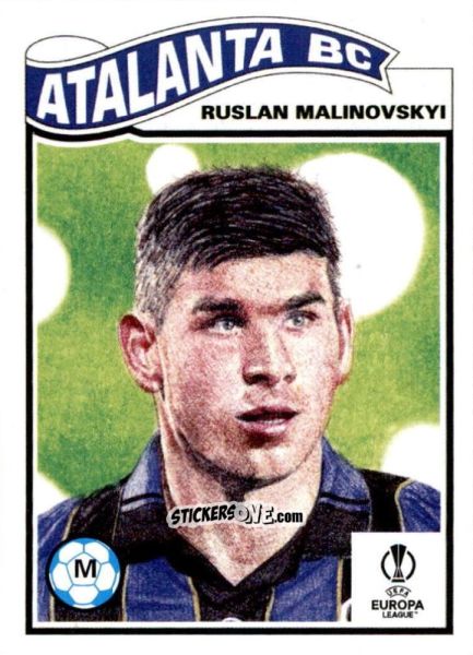 Sticker Ruslan Malinovskyi - Living Set Soccer 2022 n. 461 - Topps