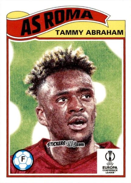 Figurina Tammy Abraham - Living Set Soccer 2022 n. 463 - Topps