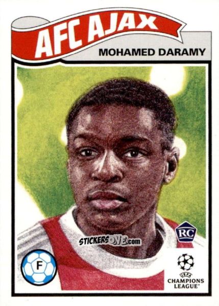 Figurina Mohamed Daramy - Living Set Soccer 2022 n. 473 - Topps