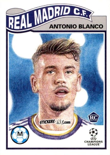Sticker Antonio Blanco - Living Set Soccer 2022 n. 474 - Topps