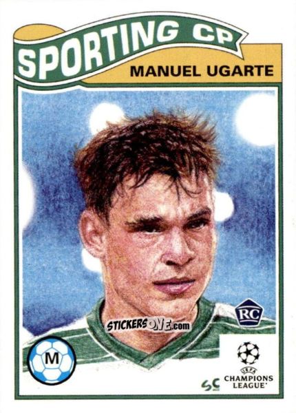 Sticker Manuel Ugarte - Living Set Soccer 2022 n. 492 - Topps