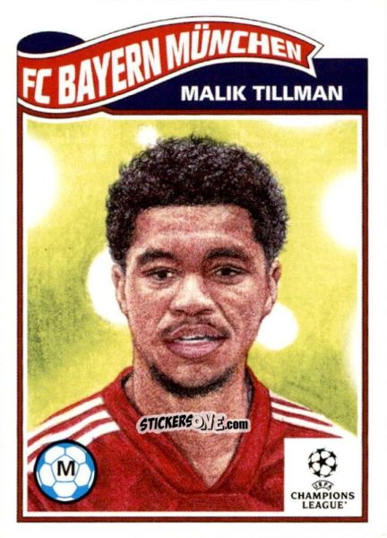 Sticker Malik Tillman - Living Set Soccer 2022 n. 493 - Topps