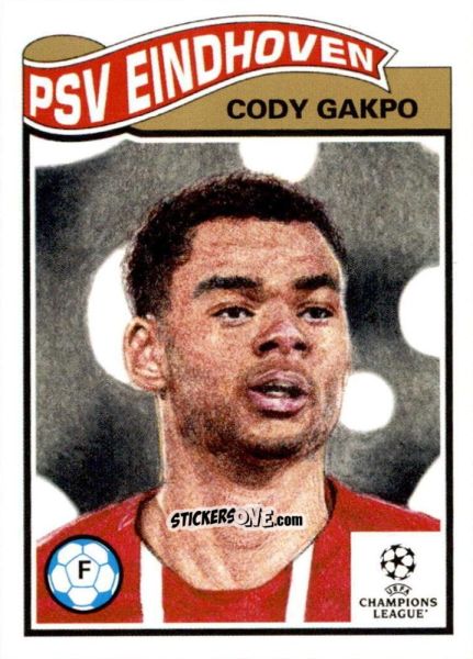 Cromo Cody Gakpo - Living Set Soccer 2022 n. 502 - Topps