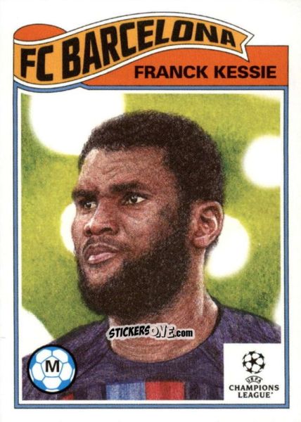 Sticker Frank Kessie - Living Set Soccer 2022 n. 509 - Topps