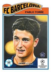 Cromo Pablo Torre - Living Set Soccer 2023 n. 529 - Topps