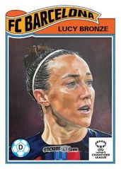 Sticker Lucy Bronze - Living Set Soccer 2023 n. 536 - Topps