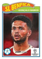 Figurina Gonçalo Ramos - Living Set Soccer 2023 n. 540 - Topps