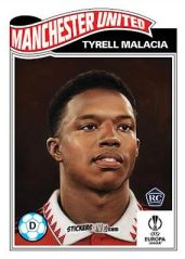 Sticker Tyrell Malacia - Living Set Soccer 2023 n. 544 - Topps