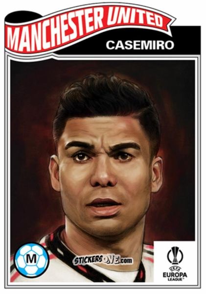Figurina Casemiro - Living Set Soccer 2023 n. 551 - Topps