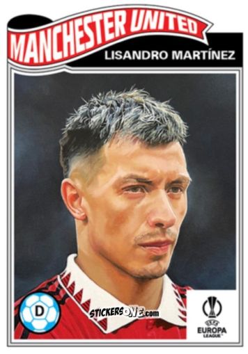 Cromo Lisandro Martínez - Living Set Soccer 2023 n. 552 - Topps