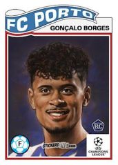 Cromo Gonçalo Borges - Living Set Soccer 2023 n. 557 - Topps