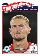 Sticker Matthijs De Ligt - Living Set Soccer 2023 n. 559 - Topps