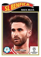 Sticker Rafa Silva - Living Set Soccer 2023 n. 580 - Topps