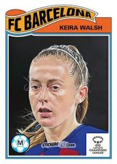 Sticker Keira Walsh - Living Set Soccer 2023 n. 583 - Topps