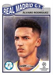 Sticker Álvaro Rodríguez - Living Set Soccer 2023 n. 586 - Topps