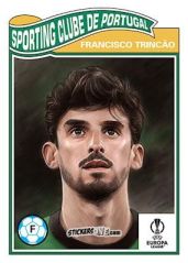 Cromo Francisco Trincão - Living Set Soccer 2023 n. 587 - Topps