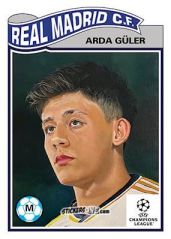 Cromo Arda Güler - Living Set Soccer 2023 n. 588 - Topps