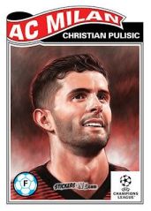 Cromo Christian Pulisic - Living Set Soccer 2023 n. 592 - Topps