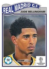 Cromo Jude Bellingham - Living Set Soccer 2023 n. 600 - Topps