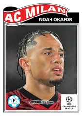 Figurina Noah Okafor - Living Set Soccer 2023 n. 601 - Topps