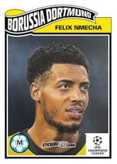 Figurina Felix Nmecha - Living Set Soccer 2023 n. 602 - Topps