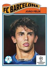 Sticker João Félix - Living Set Soccer 2023 n. 608 - Topps