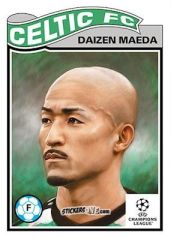 Figurina Daizen Maeda - Living Set Soccer 2023 n. 609 - Topps
