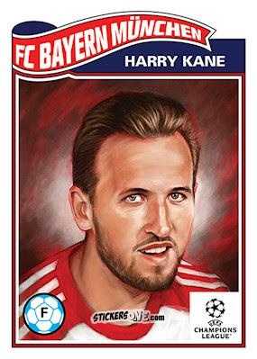 Sticker Harry Kane - Living Set Soccer 2023 n. 610 - Topps