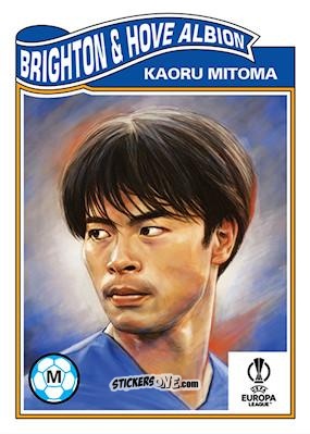 Cromo Kaoru Mitoma - Living Set Soccer 2023 n. 617 - Topps