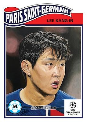 Cromo Lee Kang-In - Living Set Soccer 2023 n. 618 - Topps