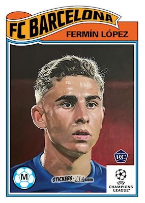 Sticker Fermín López - Living Set Soccer 2023 n. 619 - Topps