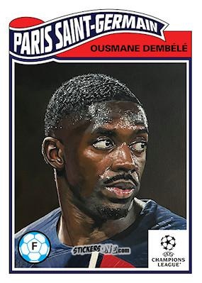 Figurina Ousmane Dembélé - Living Set Soccer 2023 n. 626 - Topps