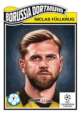 Sticker Niclas Füllkrug - Living Set Soccer 2023 n. 629 - Topps