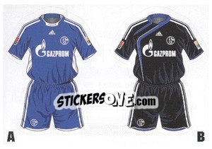 Figurina Schalke 04 - German Football Bundesliga 2009-2010 n. 207 - Topps