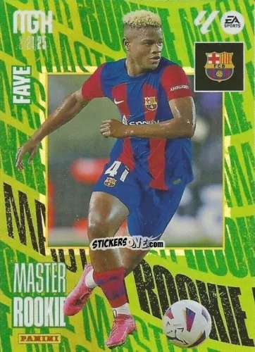 Sticker Faye - LaLiga 2024-2025. Megacracks
 n. 411 - Panini