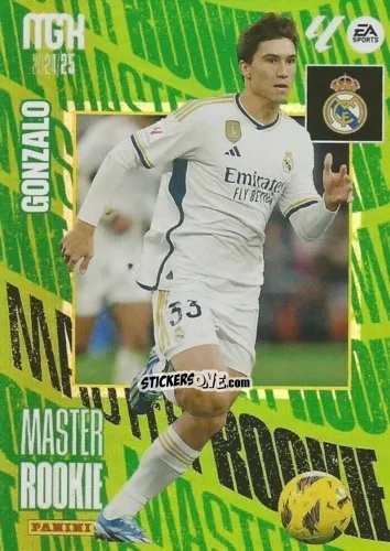 Sticker Gonzalo - LaLiga 2024-2025. Megacracks
 n. 412 - Panini