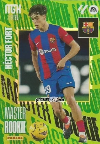 Cromo Héctor Fort - LaLiga 2024-2025. Megacracks
 n. 413 - Panini