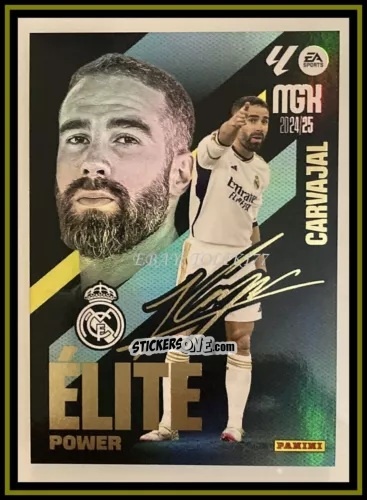 Sticker Carvajal - LaLiga 2024-2025. Megacracks
 n. P2 - Panini