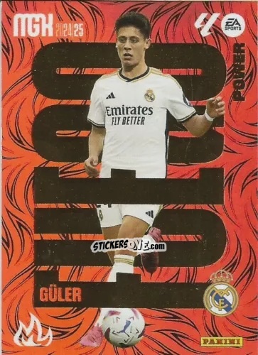 Cromo Güler - LaLiga 2024-2025. Megacracks
 n. P380 - Panini