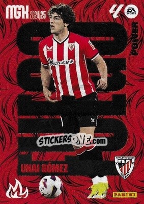 Sticker Unai Gómez - LaLiga 2024-2025. Megacracks
 n. P387 - Panini