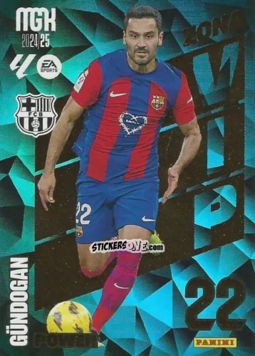 Figurina Gündogan - LaLiga 2024-2025. Megacracks
 n. P394 - Panini