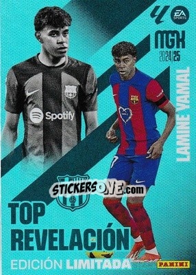 Figurina Lamine Yamal - LaLiga 2024-2025. Megacracks
 n. LE-LY - Panini