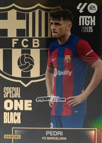 Sticker Pedri - LaLiga 2024-2025. Megacracks
 n. SOB-P - Panini