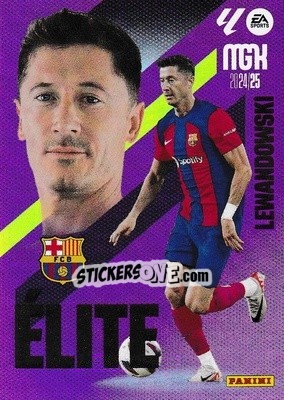 Sticker Lewandowski - LaLiga 2024-2025. Megacracks
 n. 8 - Panini