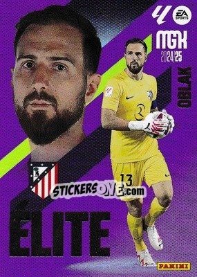 Sticker Oblak - LaLiga 2024-2025. Megacracks
 n. 12 - Panini